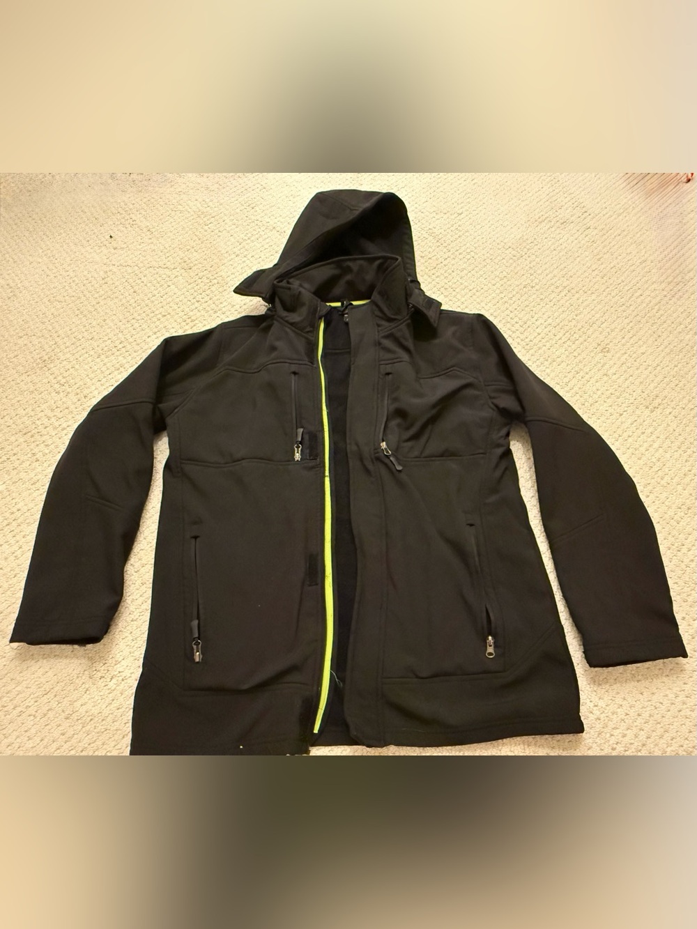 Men’s black coat
